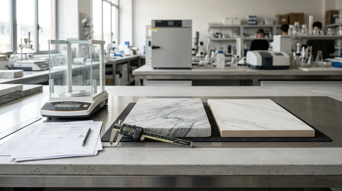 Life-Cycle Assessment and Embodied Carbon Matrix: Natural Stone vs Sintered Porcelain