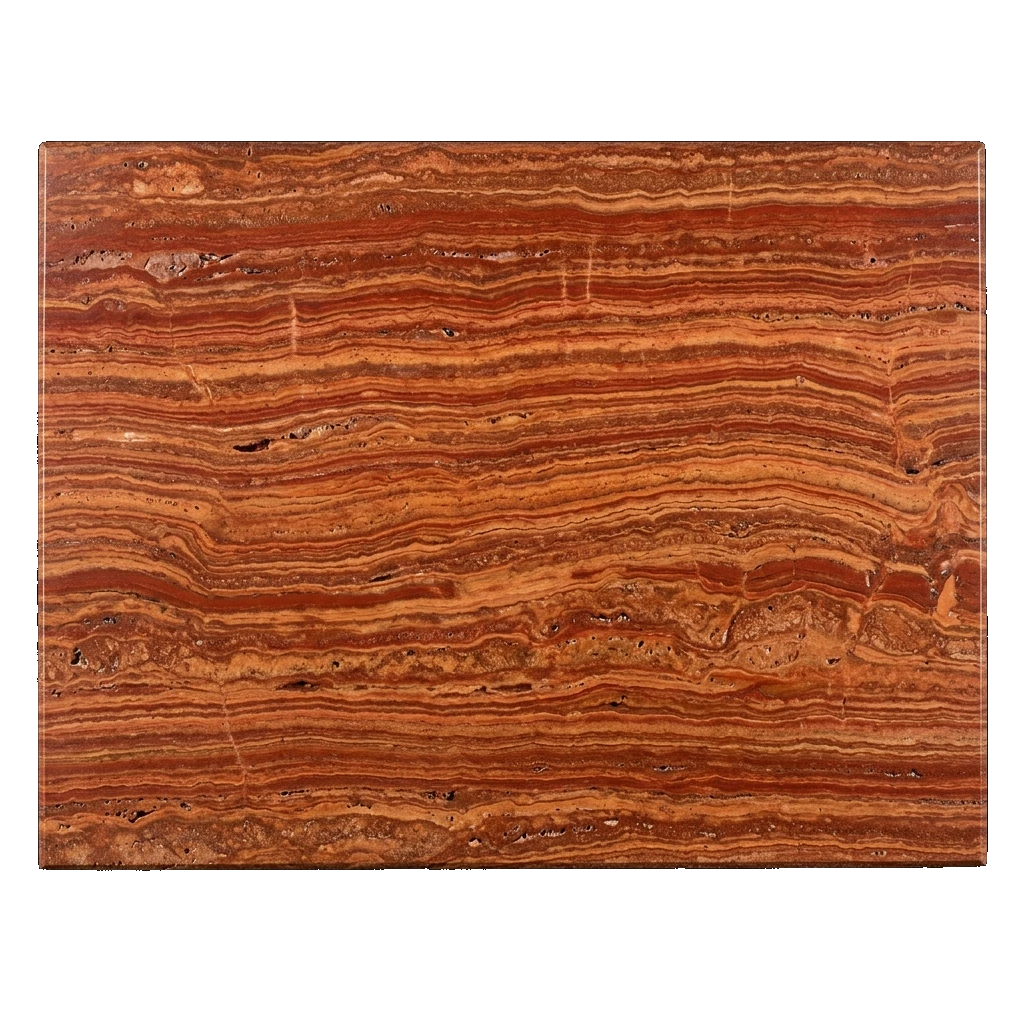 Premium Azarshahr Red Travertine Slabs & Tiles | Export Grade | SherkatStone 3
