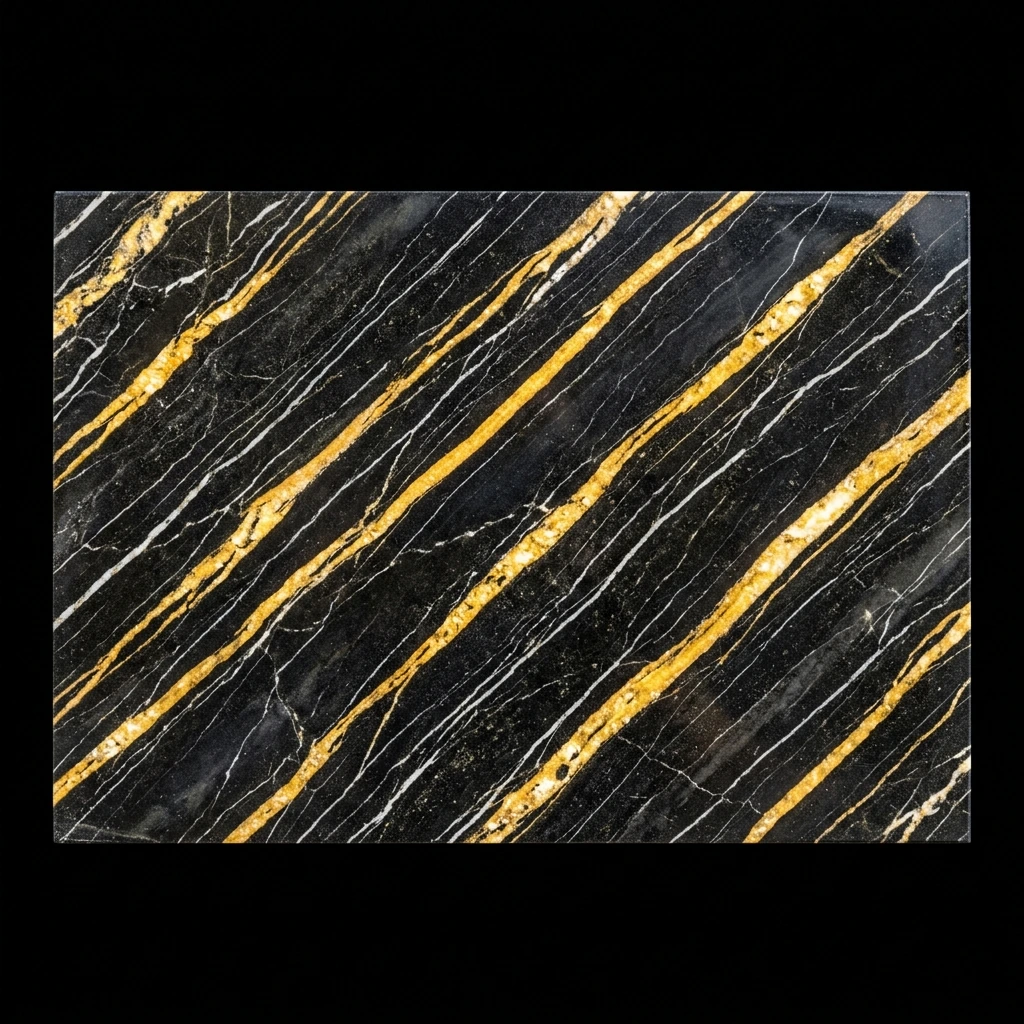 Premium Golden Black Marble Slabs & Tiles | Export Grade | SherkatStone 3
