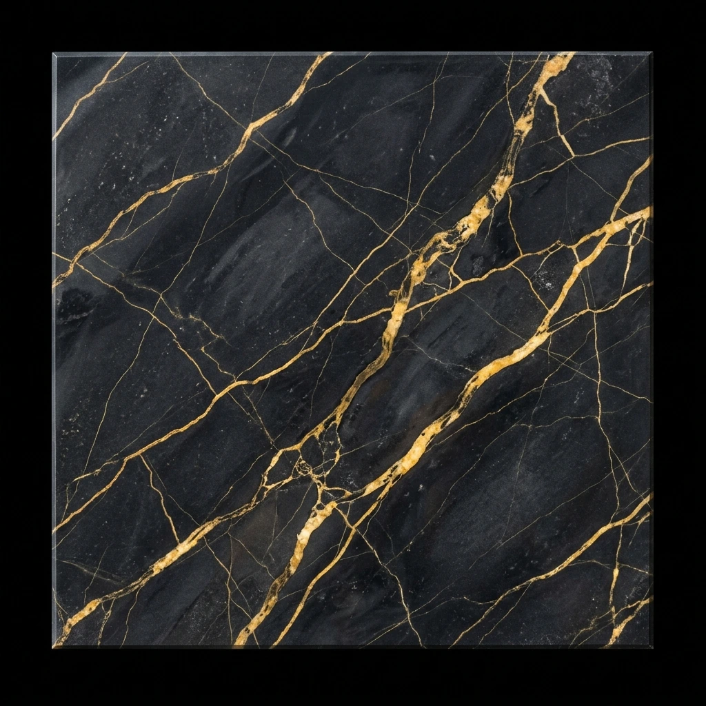 Premium Golden Black Marble Slabs & Tiles | Export Grade | SherkatStone 4