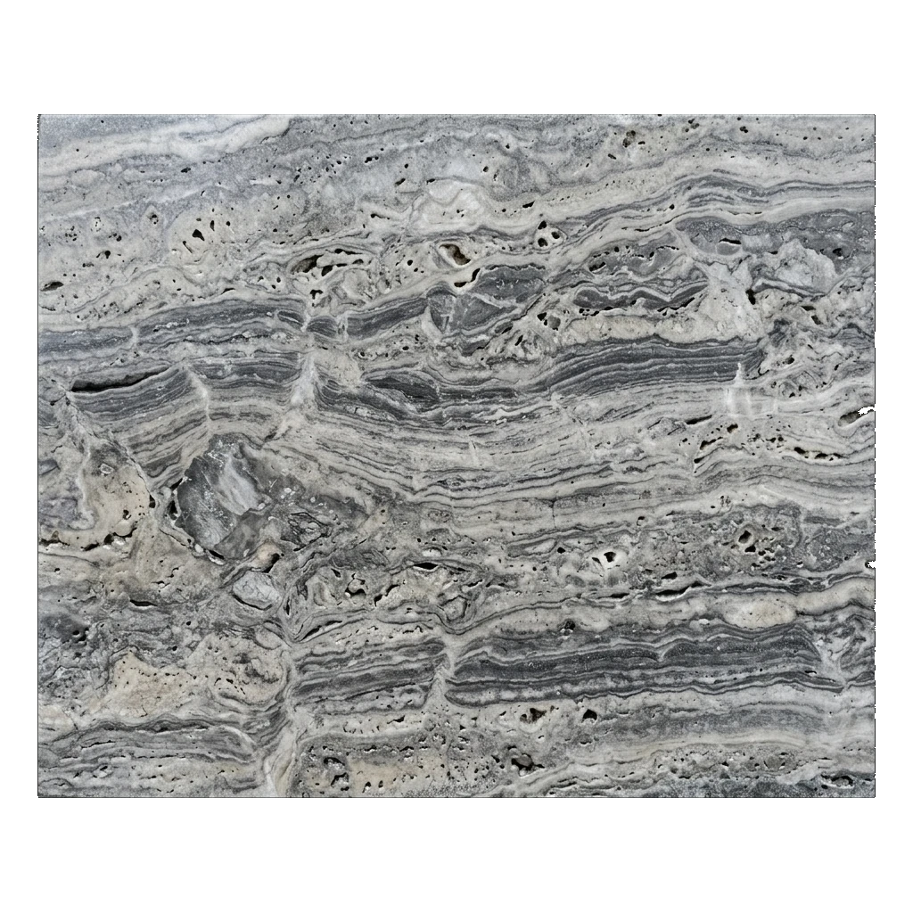 Premium Silver Travertine Slabs & Tiles | Export Grade | SherkatStone 2